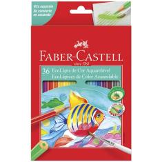 Lápis de cor 36 cores aquarelável 12.0236G Faber-Castell