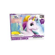 Quebra - Cabeça 150 peças Rainbow - Pais e Filhos