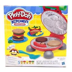 Play Doh Massinha Brincando Festa Do Hambúrguer Hasbro  - Play-Doh, Co