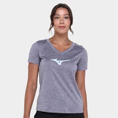 Camiseta Mizuno Spark Big Logo Feminina-Feminino