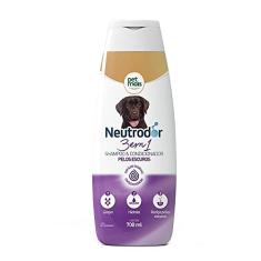 Shampoo Cães Petmais 3 em 1 Pelos Escuros Neutrodor - 700mL