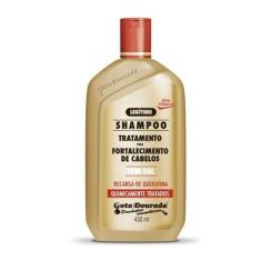 Shampoo Gota Dourada Quimicamente Tratados 430ml 