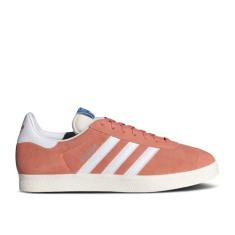 adidas Tênis masculino Gazelle Indoor, Wonder Clay/Cloud White/Core White, 38