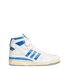 adidas Forum 84 Hi AEC Tênis masculino, Branco nuvem, azul/branco nuvem, 42