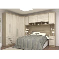 Guarda Roupa Dormitório Modulado Master Casal 1,58 m Queen Canto - Ave