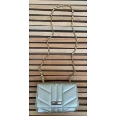 Bolsa feminina pequena de lado ombro e transversal alça corrente - SLE