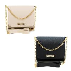 Bolsa Feminina Transversal Bag Mulher Balada Pequena Alça Corrente Lis