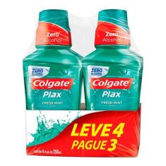 Solução Bucal Colgate Plax Fresh Mint Leve 4 Pague 3 250ml