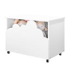Organizador De Brinquedos Nuvem Alegria Branco Divaloto
