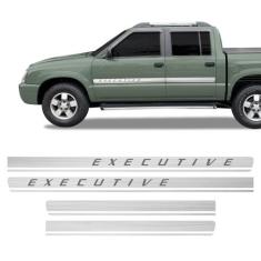 Kit Adesivo Faixa Lateral Executive S10 Blazer 2009 A 2011 - SPORTINOX