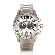 Relógio De Pulso Jean Vernier Masculino Cronógrafo Jv62833