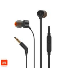 Fone de Ouvido JBL In Ear Intra-Auricular Tune 110 - Preto JBLT110BLK