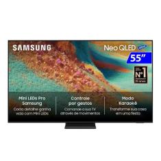 Smart Tv Samsung Neo QLED Ultra 55 4K Wi-Fi Tizen 144Hz QN55QN85FAGXZD