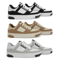 Kit 3 Tênis Street Ollie Masculino Rocky Conforto-Masculino