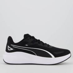Tênis Puma Skyrocket Lite Preto e Branco-Unissex
