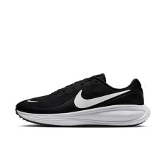 Nike Tênis de corrida masculino Revolution 8 Road, Preto/branco e preto, 7 X-Wide