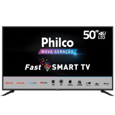 Smart TV Philco 50" 4K LED UHD PTV50N10N5E - 4 HDMI 2 USB Wi-Fi Dolby Audio