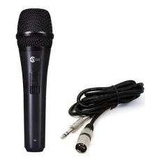 Microfone Custom Sound Dinâmico Csms 835 Preto Com Cabo 5M