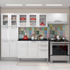 Cozinha Completa 4 Peças 13 Portas 2 Gavetas Tarsila Itatiaia Branco