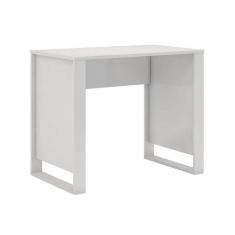 Mesa De Computador Solteiro Office Morada Branco - Demóbile