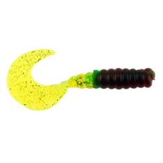 Berkley Isca de pesca PowerBait Power Grubs, luzes de Natal, aroma e sabor irresistíveis, ação realista, corpo volumoso, ideal para robalo, walleye, truta e muito mais