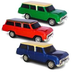 3 Carrinho Brinquedo Veraneio 68 Coleção Miniatura Clássico