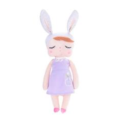 Boneca metoo angela jardineira lilás 33cm, Metoo, Lilas, 35 Cm
