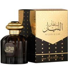 Perfume Árabe Sultan Al Lail de Al Wataniah Eau De Parfum Masculino 10