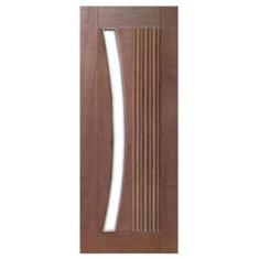 Porta de Madeira Maciça Barcelona Para Vidro Em Arco Casmavi de Cedro 