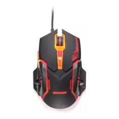 Mouse gamer multilaser 2400dpi laranja               
