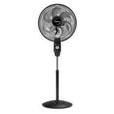 Ventilador De Coluna Mallory Éolo 40cm Preto E Grafite 220V