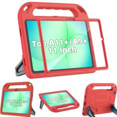 BMOUO Capa infantil para tablet Samsung Galaxy Tab A11+ Plus de 11 polegadas 2026/A9+ Plus 2023 de 11 polegadas, com protetor de tela, alça leve à prova de choque para Galaxy Tab A11 Plus/A9 Plus para