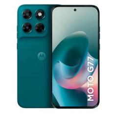 Smartphone Motorola Moto G77 5G Verde Escuro, 256GB, 8GB RAM e Câmera Dupla de 108MP + 8MP