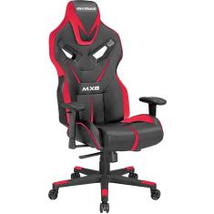 Cadeira Gamer Mymax Mx8 Giratória Preta/Vermelho