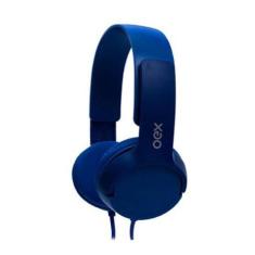 Fone De Ouvido Headphone Teen Azul Hp303 Oex