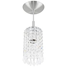 Lustre Pendente Redondo Clearcrillic Cristal Acrílico Perfeito