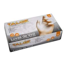 Talge Luva Vinil P Cp 100Unid, Talge