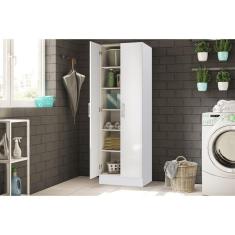 Armário Multiuso Lavanderia 525 C/ 2 Portas Noce - Carraro