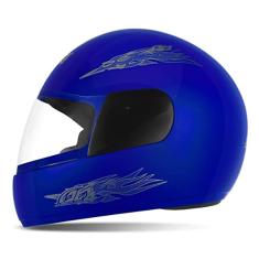 CAPACETE FECHADO PRO TORK LIBERTY 4 SOLID AZUL TAM. 60
