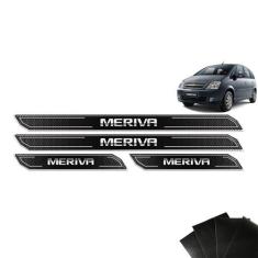 Kit Soleira Diamante Meriva 2003/2012 Com Protetor De Porta - SPORTINO