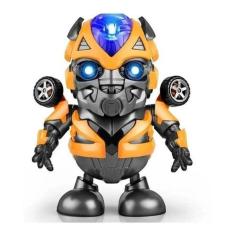 Boneco Bumblebee Robô Dançante Musical