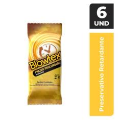 Preservativo Blowtex Retardante c/ 6 Unidades