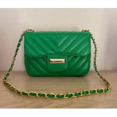 Bolsa feminina baby pequena alça corrente tiracolo mini - MANU SHOES, 