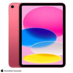 iPad Apple (10ª Geração) A14 Bionic (10,9´´, Wi-Fi & Cellular, 64GB) - Rosa