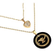 Colar Cordão Curso Profissão Enfermagem Folheado 18k