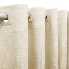 Cortina 2,40x1,30 Sala Quarto Cozinha Tecido Piquet - Shoppingnet, Pal