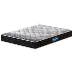 Colchão De Casal Probel Guarda Costas Promiddle Espuma D28 22X138X188Cm Branco Com Preto