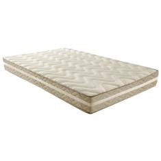 Colchão Queen Quality Plus Duoface 20x158x198cm Rustico Bege/bege