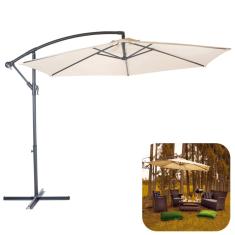 Ombrelone Bora Bora Guarda Sol 3 Metros Com Base Piscina - Mor