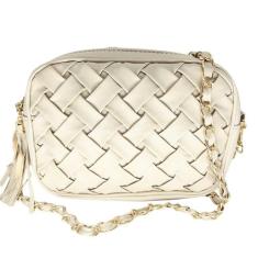 Bolsa feminina tiracolo transversal tote media premium  - glamour, Cre